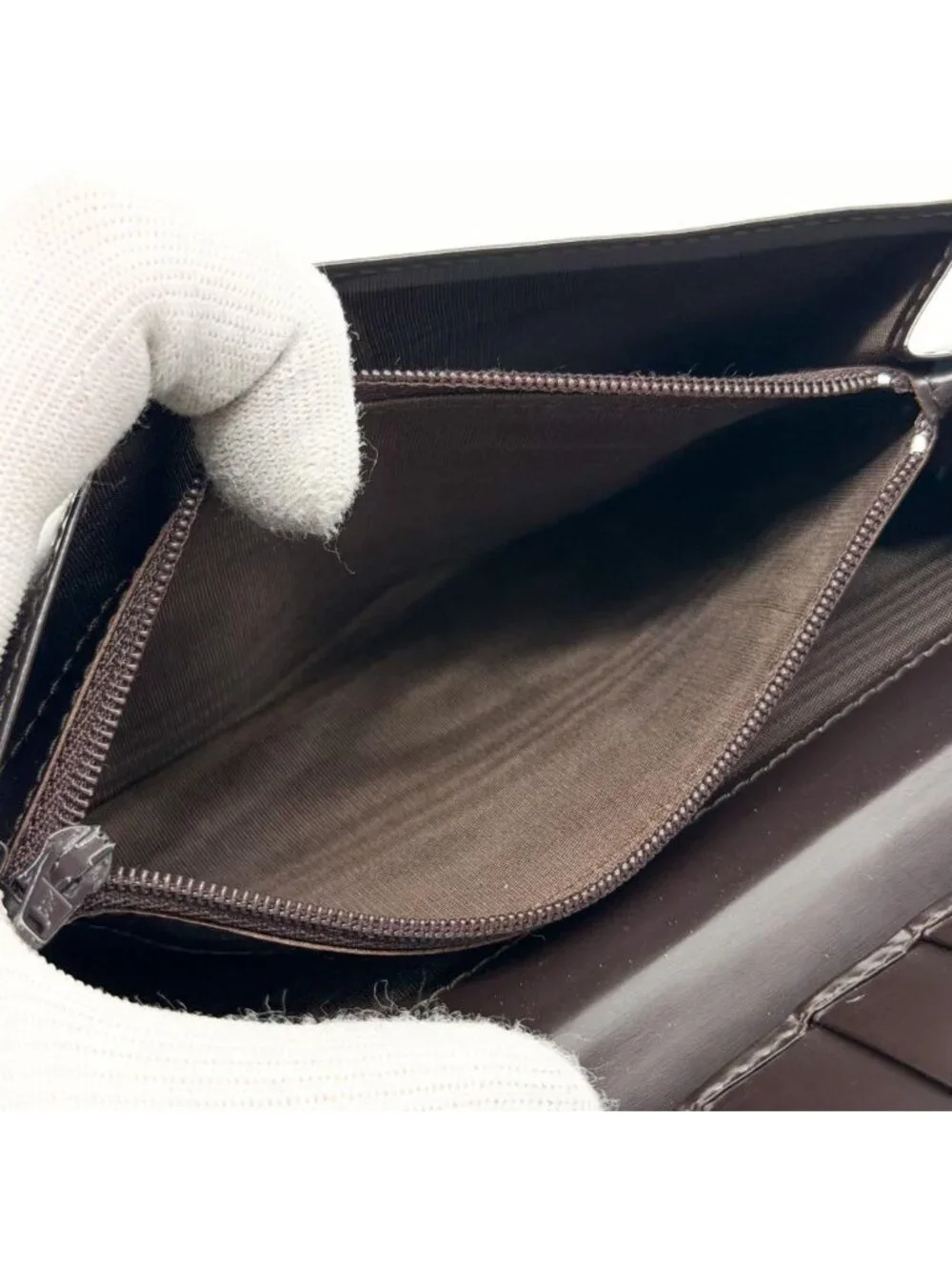 Gucci Era Zip Around Leather GG Wallet